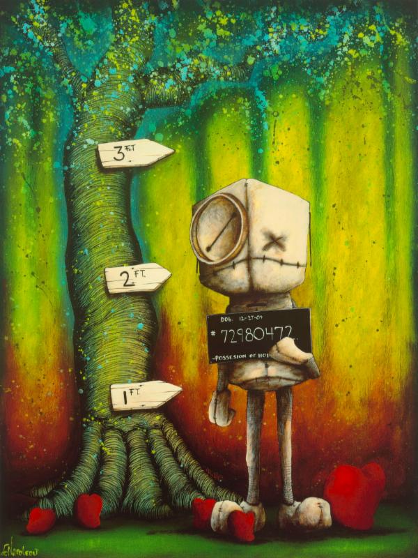 Fabio Napoleoni Possession of Hope with Intent to Distribute - Color (SN) 